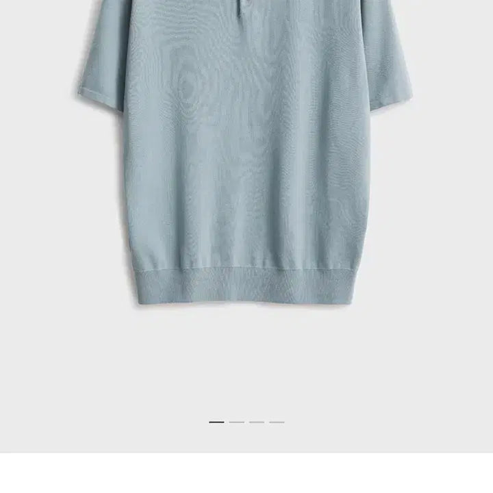 [SOLD OUT] 포터리 반팔 컴포트 카라 니트 라이트블루, 핑크 2 새상품