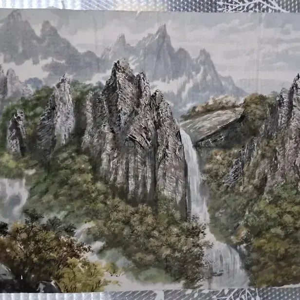 [BUNJANG] North Korean Landscape Painting / 북한그림 산수화 대작