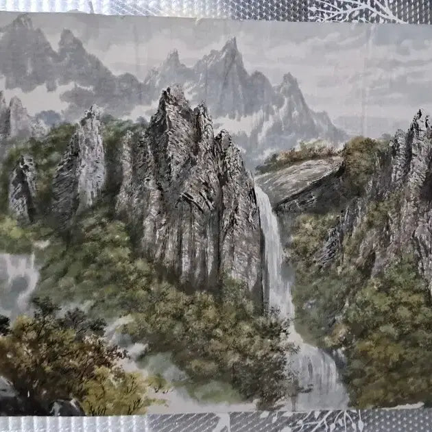 [BUNJANG] North Korean Landscape Painting / 북한그림 산수화 대작