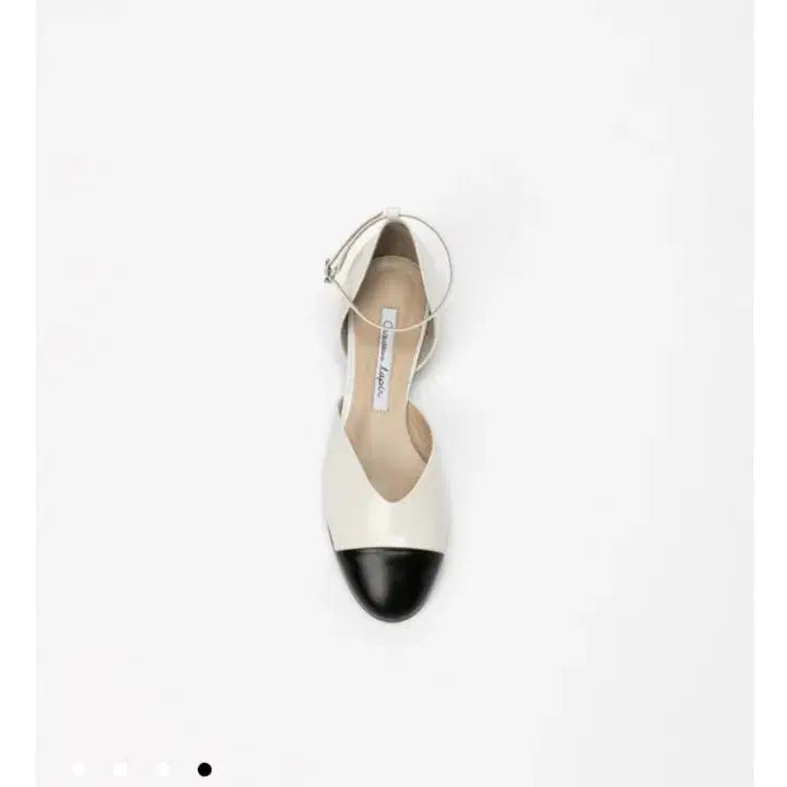 [BUNJANG] J.MINE Strap Colorblock Flat Shoes / 제이마인 스트랩 배색 플랫 쇼쉬르라팡 비비앤슈슈