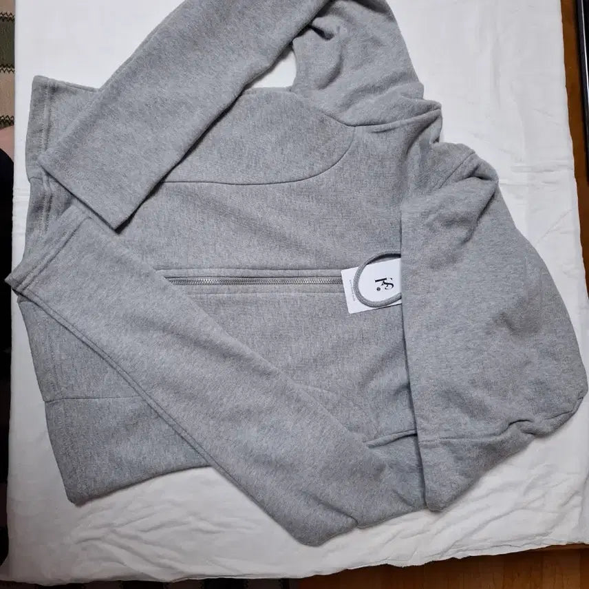 [BUNJANG] FitsOn PP Training Line Two-Way Hooded Zip-up (M) / (텍O) 핏츠온 피피 트레이닝 라인 투웨이 후드집업 m
