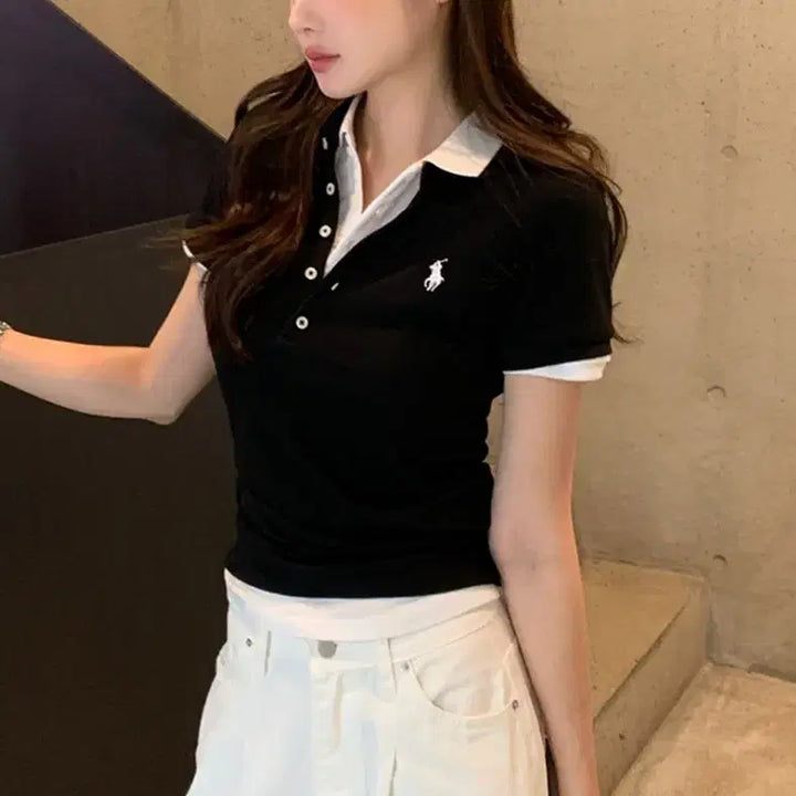 [BUNJANG] 폴로 랄프로렌 슬림핏 반팔 카라티 정품 미개봉 / 폴로 랄프로렌 슬림핏 반팔 카라티 정품 미개봉