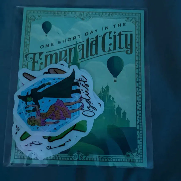 [BUNJANG] Wicked CGV Special Edition Sticker (Sealed) / CGV 위키드 특전 스티커 미개봉