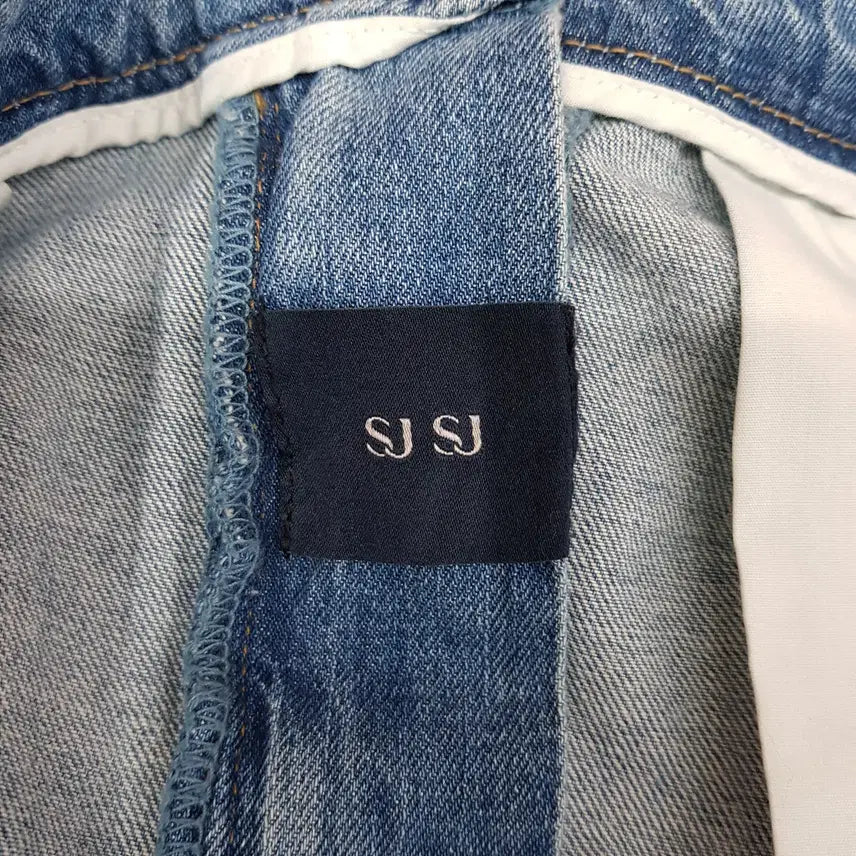 [BUNJANG] SJSJ Denim A-Line Long Skirt / 한섬 SJSJ 2024 데님 A라인 롱 스커트 67-98사이즈