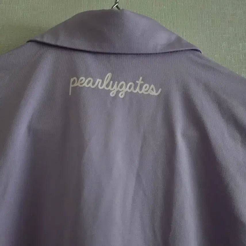 [BUNJANG] PEARLY GATES Sleeveless Polo Shirt / PEARLY GATES 퍼플 민소매 폴로티셔츠
