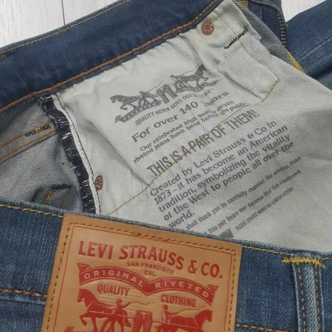 [SOLD OUT] 리바이스진504 정품(사방스판) S.F 30~31인치(No.168)해외판