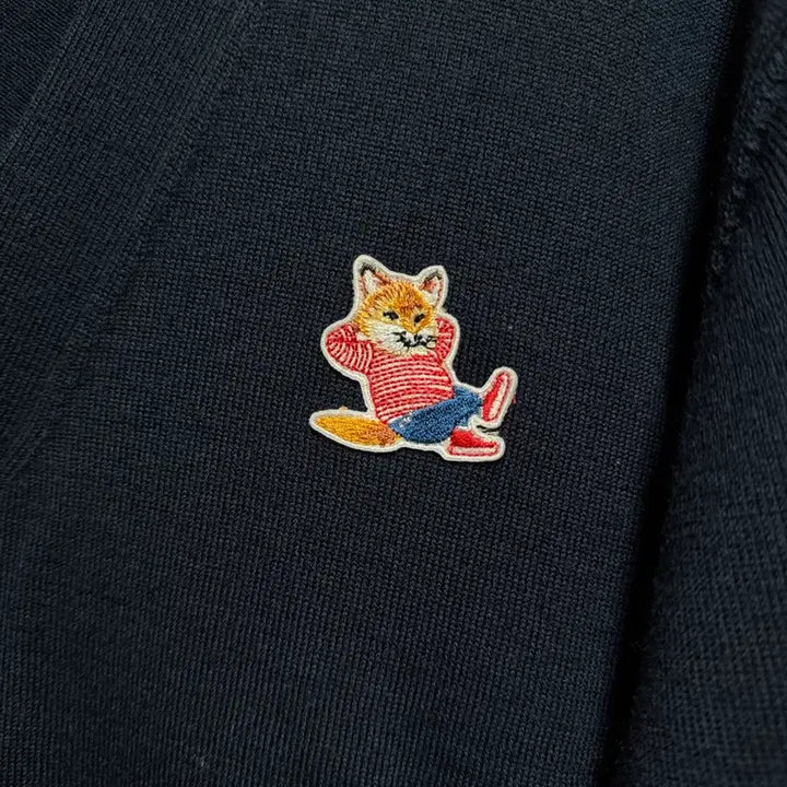 [BUNJANG] Maison Kitsune Navy Cardigan / 메종키츠네 가디건