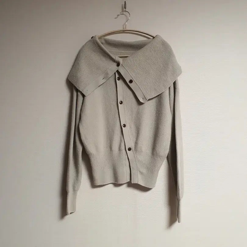 [BUNJANG] System Button Tab Knit Cardigan / 시스템 system 버튼탭  니트 탑 가디건 프리 사이즈 정품