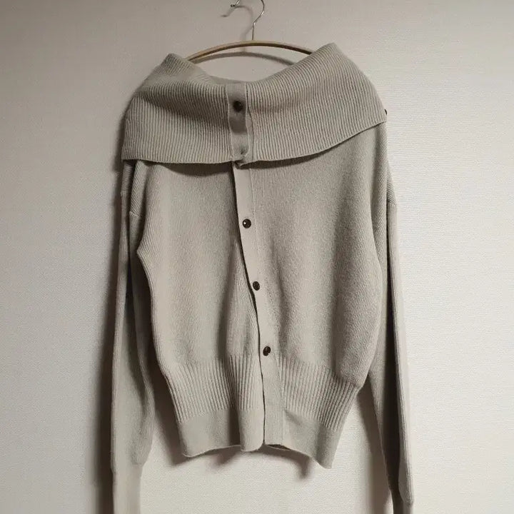 [BUNJANG] System Button Tab Knit Cardigan / 시스템 system 버튼탭  니트 탑 가디건 프리 사이즈 정품