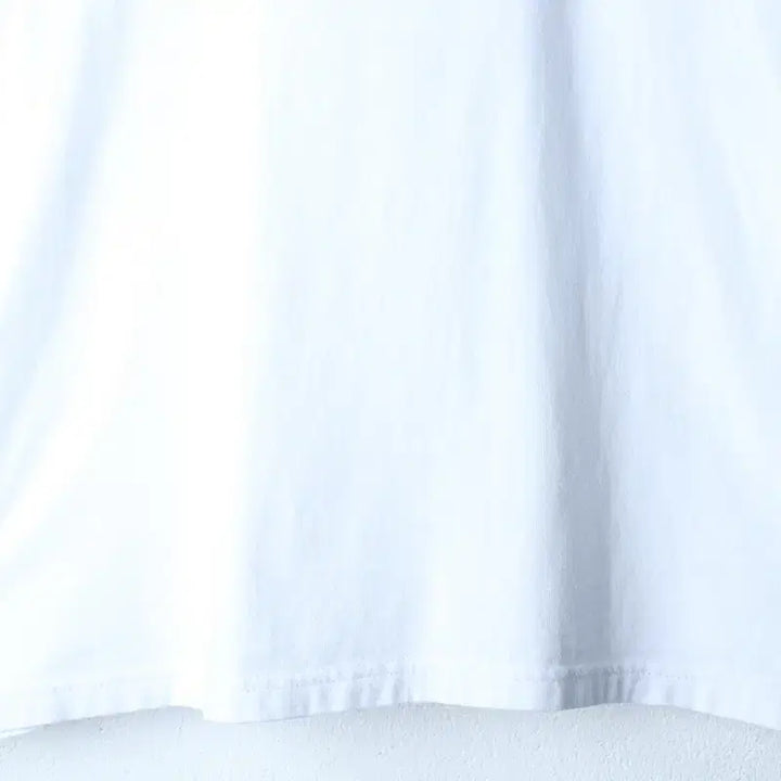 [BUNJANG] Yale Big Logo White T-shirt / (S) 예일 반팔 티셔츠 빅로고 화이트 아메카지-180F5