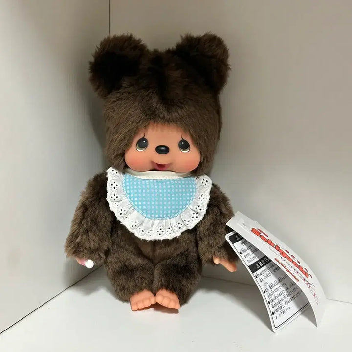 [BUNJANG] Kuma Monchhichi S Plush / 쿠마 몬치치 S 정품 새상품