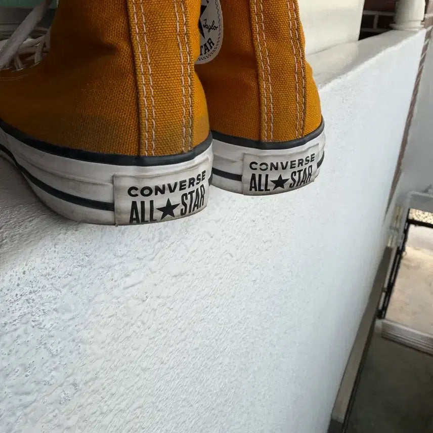 [BUNJANG] Converse Chuck Taylor All Star Yellow High / 컨버스 척테일러 올스타 옐로우 하이