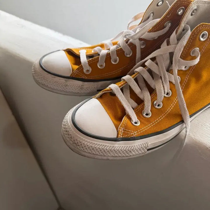 [BUNJANG] Converse Chuck Taylor All Star Yellow High / 컨버스 척테일러 올스타 옐로우 하이