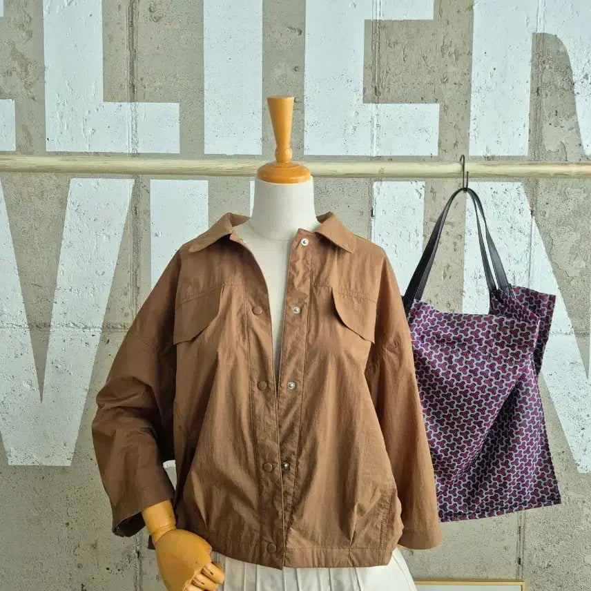 [BUNJANG] Zishen Brown Summer Jacket / 2025)지센 시원시원 바스락자켓