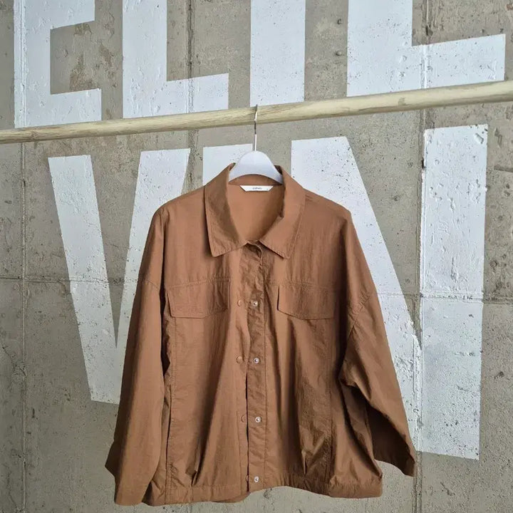 [BUNJANG] Zishen Brown Summer Jacket / 2025)지센 시원시원 바스락자켓