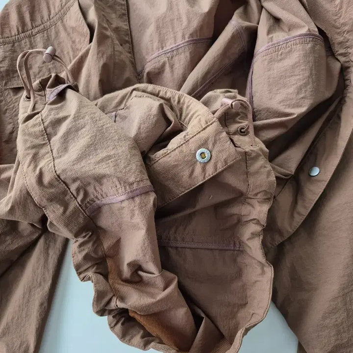 [BUNJANG] Zishen Brown Summer Jacket / 2025)지센 시원시원 바스락자켓
