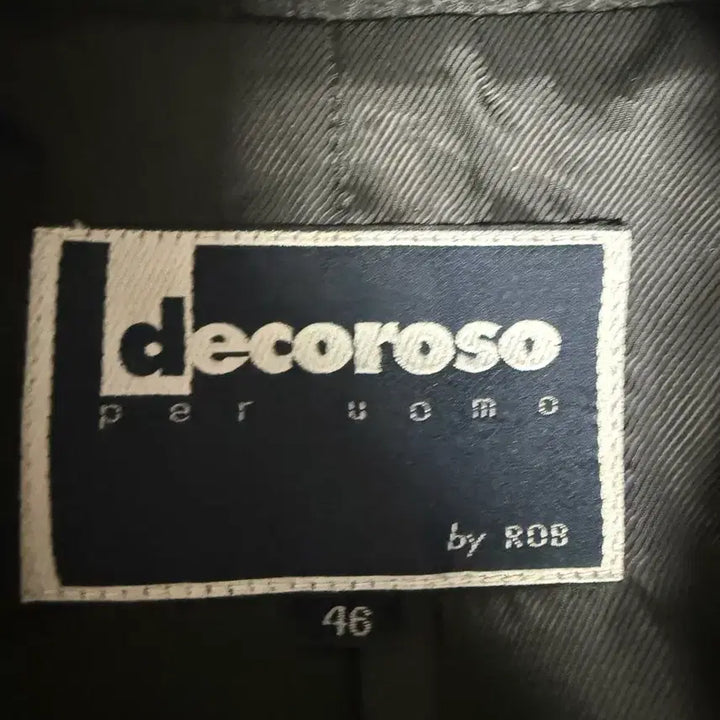 [BUNJANG] Deco Rosso Wool Black Jacket Men&