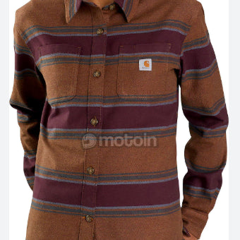 [BUNJANG] Carhartt Brown Check Shirt / 칼하트 감성 브라운 체크 셔츠 남녀공용