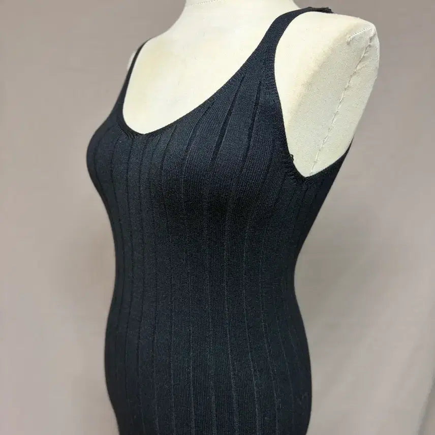 [BUNJANG] Hermes Black Knit Long Dress / 에느메스 블랙 니트 롱 원피스s