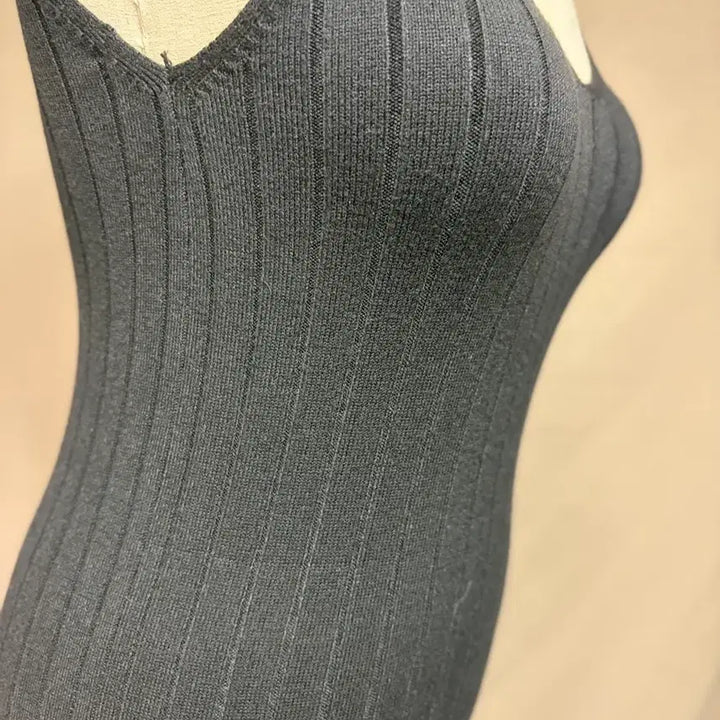 [BUNJANG] Hermes Black Knit Long Dress / 에느메스 블랙 니트 롱 원피스s