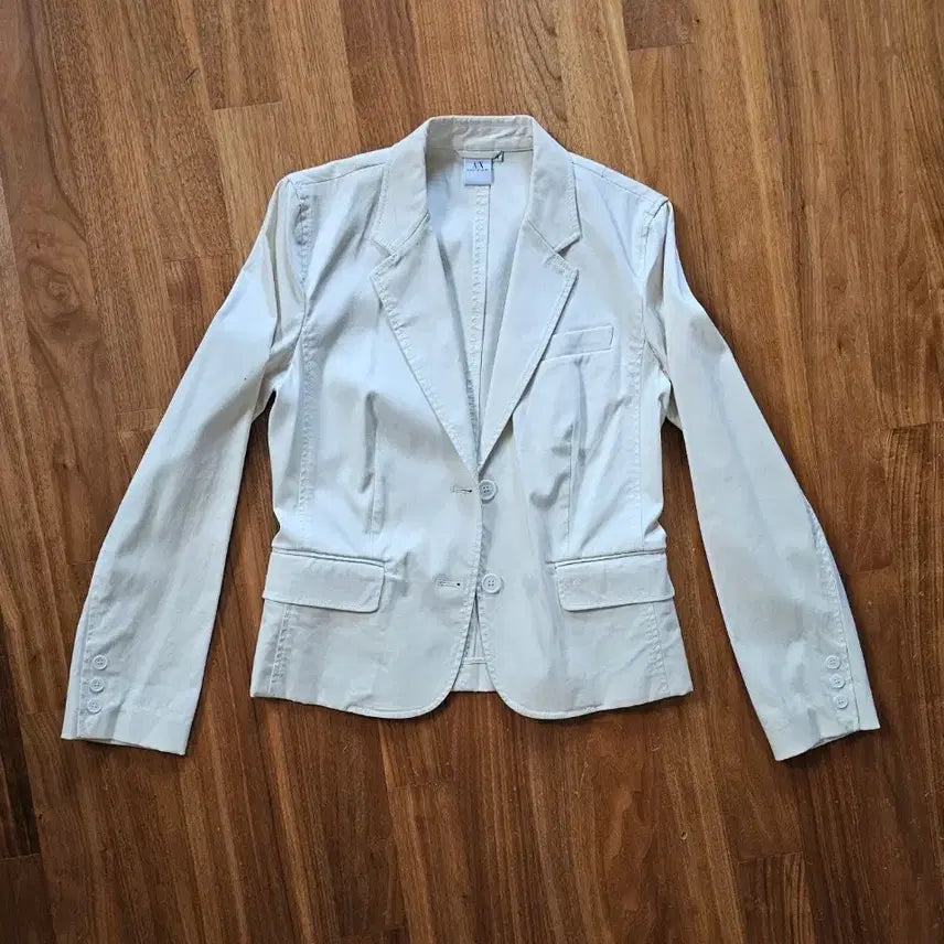 [BUNJANG] A/X Armani Exchange White Jacket / A/X 알마니 엑스체인지 화이트쟈켓 재킷