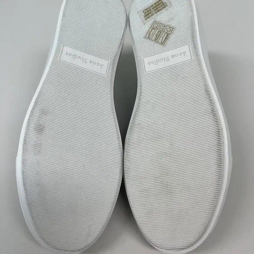 [BUNJANG] Acne Studios Metallic Silver Sneakers / [정품] 아크네스튜디오 메탈릭 실버 스니커즈 36(230~235)