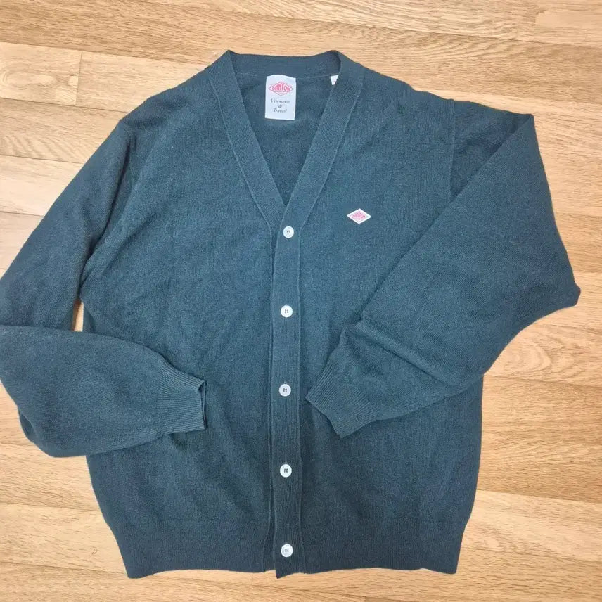 [SOLD OUT] DANTON 단톤 그린색 가디건 40(1회착)