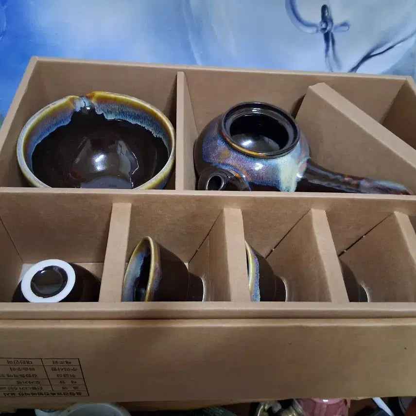 [BUNJANG] Korean Traditional 5-Person Tea Set / 5인 다기 셋트