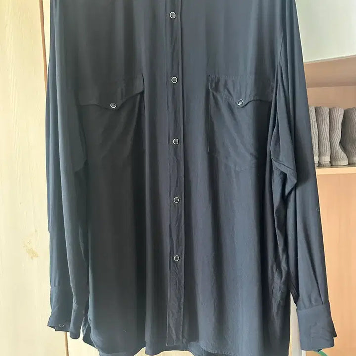 [SOLD OUT] 코모리 25ss 레이온 웨스턴 셔츠2