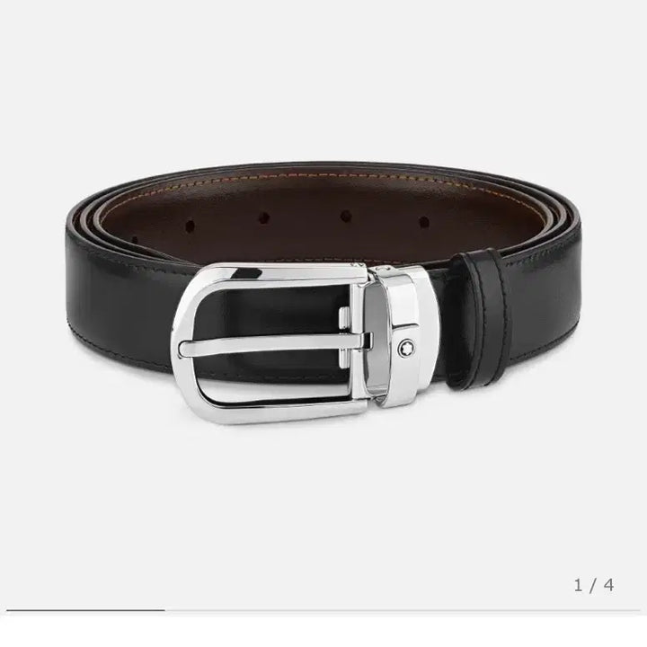 [BUNJANG] Montblanc Leather Belt / 몽블랑 가죽벨트