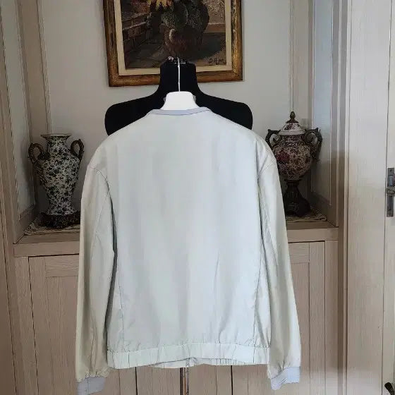 [BUNJANG] ZIOZIA Bomber Jacket Light Blue / 지오지아 봄버자켓  라이트블루