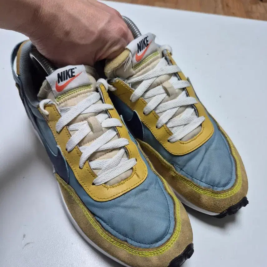 [BUNJANG] Nike Sneakers Blue/Yellow 260 / 나이키 운동화 블루/옐로우260