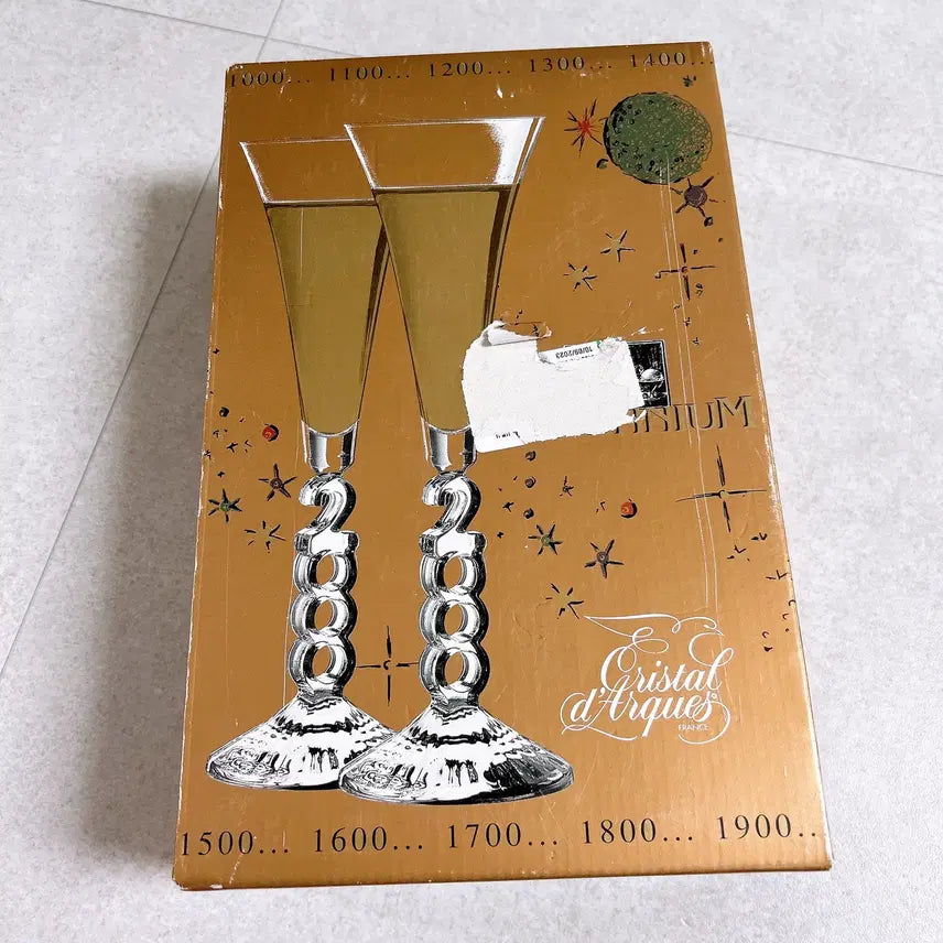 [BUNJANG] Millennium Crystal Glass Set / 밀레니엄 크리스탈잔 박스템 득템가