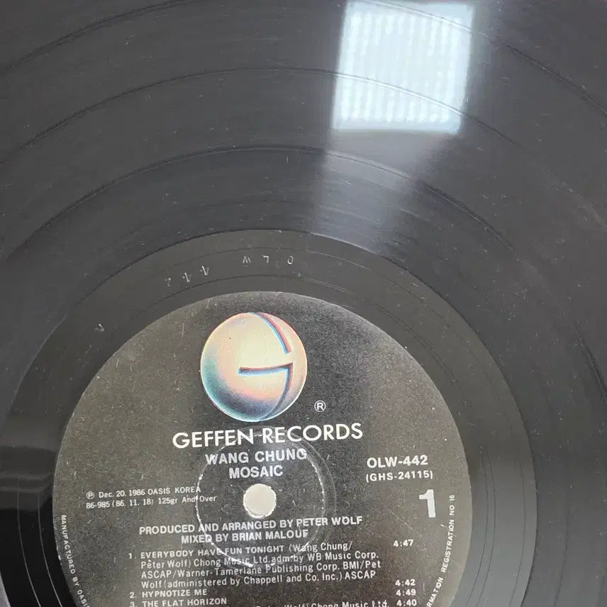 [BUNJANG] Wangcheong Mosaic LP Record / 왕청 Mosaic LP