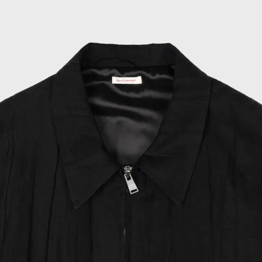 [SOLD OUT] FADING MARKET Linen Jacket (Black)