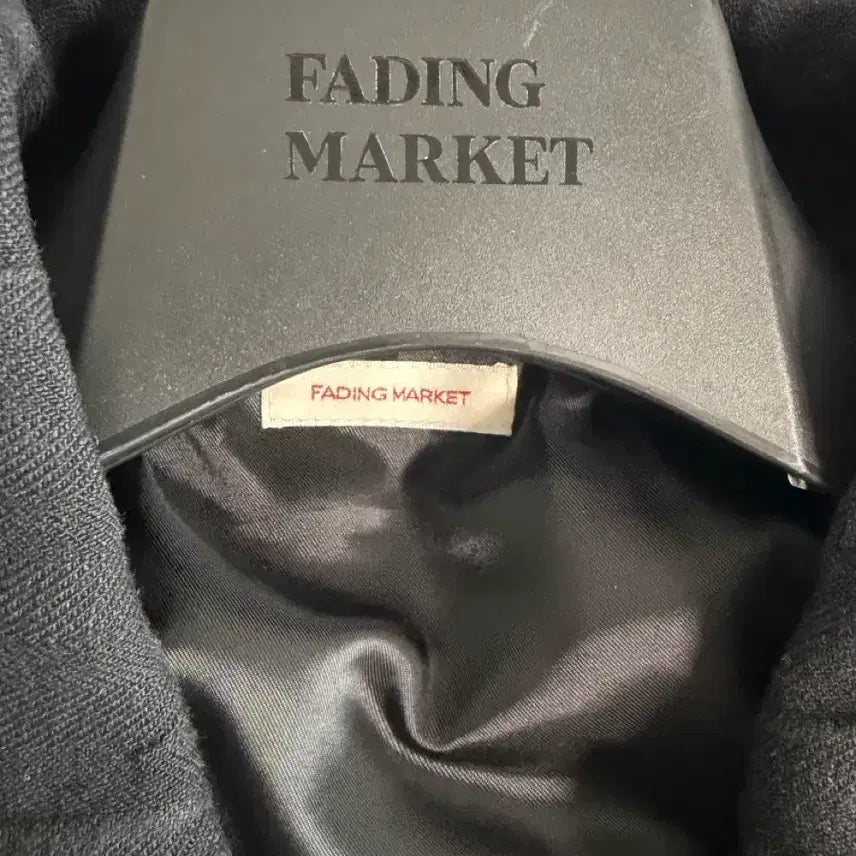 [SOLD OUT] FADING MARKET Linen Jacket (Black)