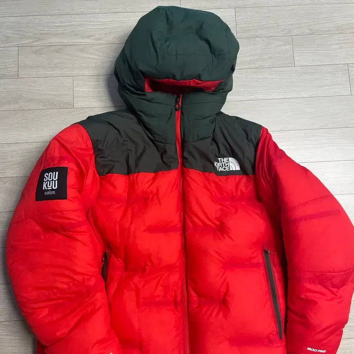 [BUNJANG] The North Face x Undercover Soukou 800 PRO Down Jacket (L) / 노스페이스 x 언더커버 소우쿠 800 PRO 패딩 레드/블랙(L)