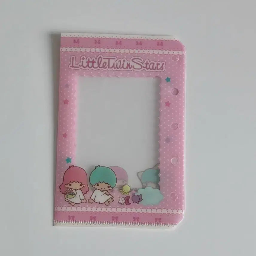 [SOLD OUT] 산리오 리틀트윈스타 키키라라 포카홀더 육공 다이어리 화일