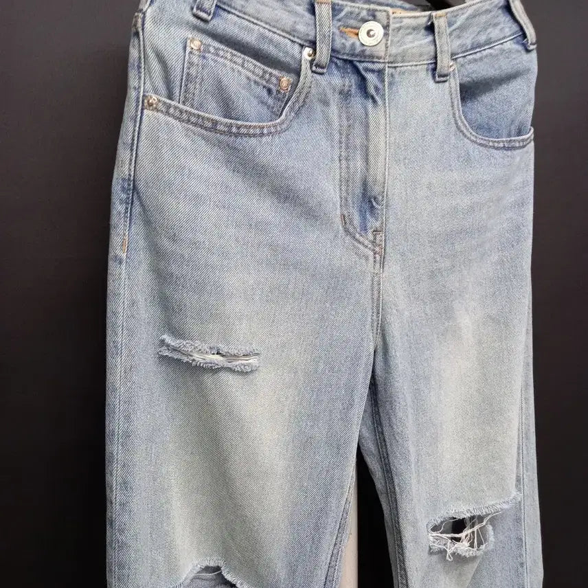 [SOLD OUT] 타임 춘하추 연청데님 하프하이웨스트형 팬츠 61. 33.44