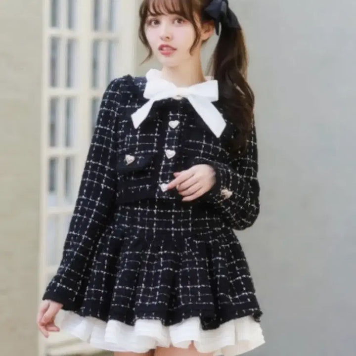 [BUNJANG] Liz Lisa Tweed Set / 리즈리사 트위드 셋업 판매합니다