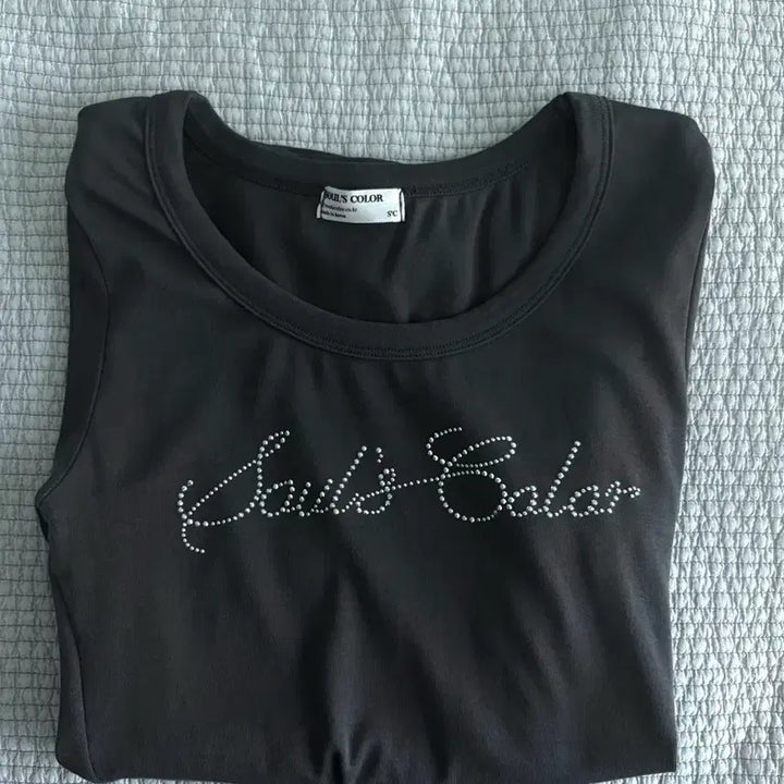 [SOLD OUT] SOULSCOLOR 긴팔티셔츠 차콜