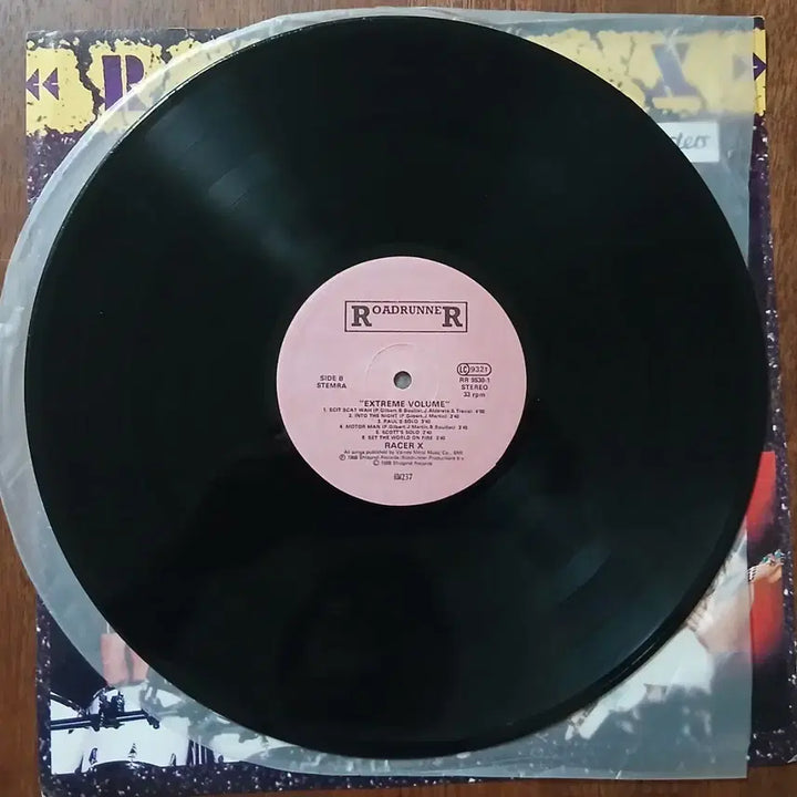 [SOLD OUT] 메탈밴드 레이서 X 라이브 준라이센스 (준판) LP