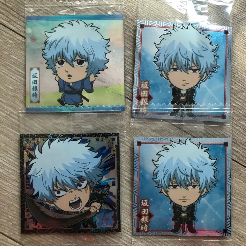 [BUNJANG] Gintama Gintoki Wafer Seal Bundle Set / 은혼 웨하스 씰 일괄 긴토키