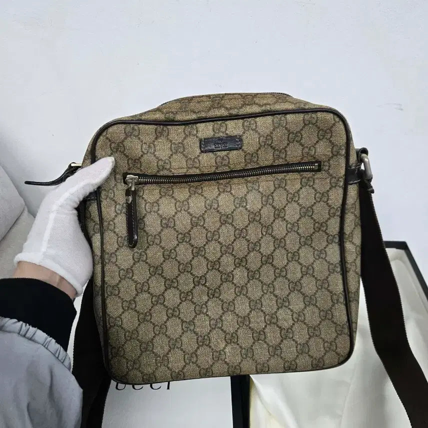 [BUNJANG] Gucci Signature Shoulder Bag / [보증서 정품] 구찌 시그니처 숄더백