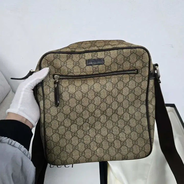 [BUNJANG] Gucci Signature Shoulder Bag / [보증서 정품] 구찌 시그니처 숄더백