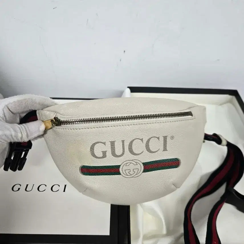 [BUNJANG] Gucci GG Marmont Belt Bag / [보증서 정품] 구찌 띠로고 벨트백 힙색