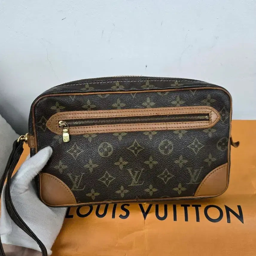 [BUNJANG] Louis Vuitton Mali Dragon Clutch Bag / [보증서 정품] 루이비통 말리 드래곤 클러치백