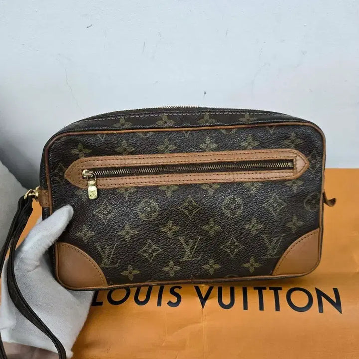 [BUNJANG] Louis Vuitton Mali Dragon Clutch Bag / [보증서 정품] 루이비통 말리 드래곤 클러치백