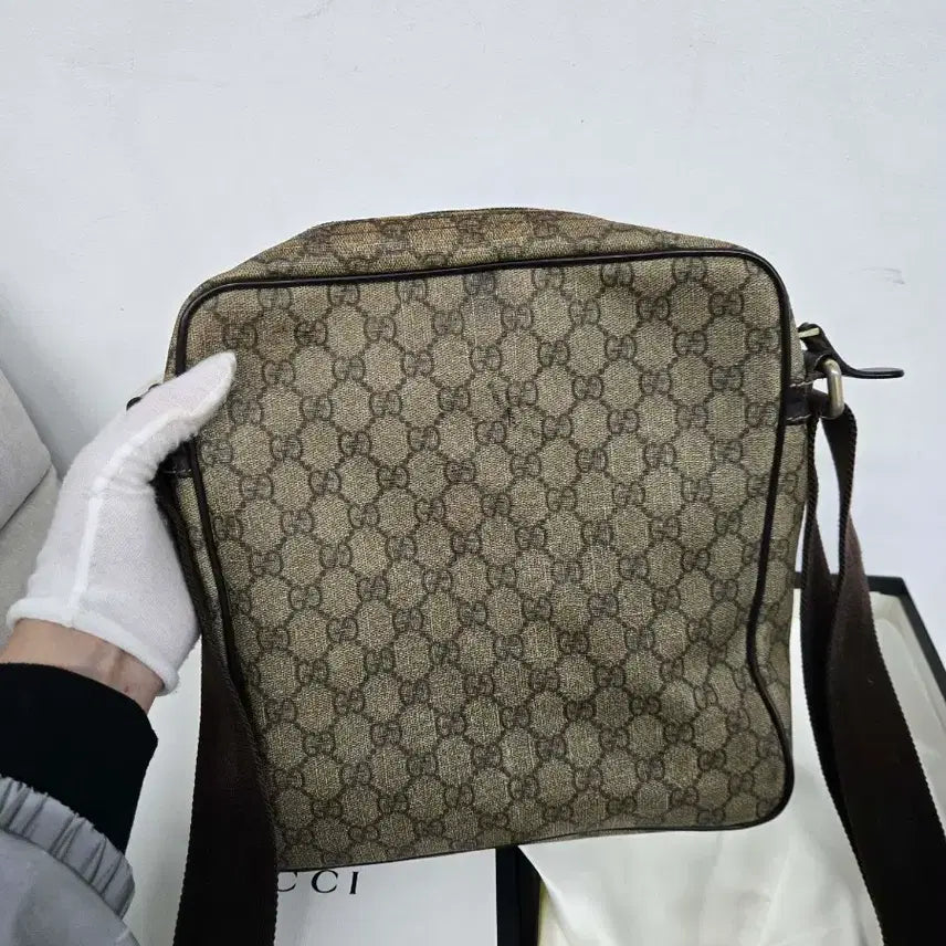 [BUNJANG] Gucci Signature Messenger Bag / [정품] 구찌 시그니처 메신저백