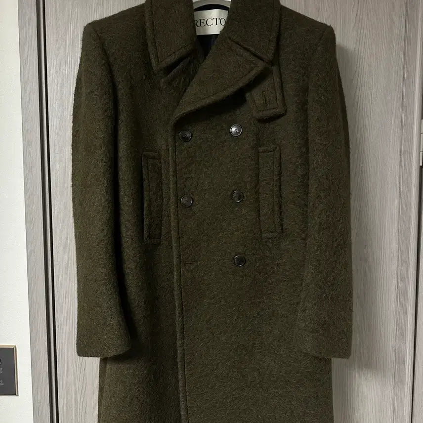 [BUNJANG] RECTO Lama Wool Vintage Pea Coat / (S) 25fw 렉토 라마울 빈티지 피코트
